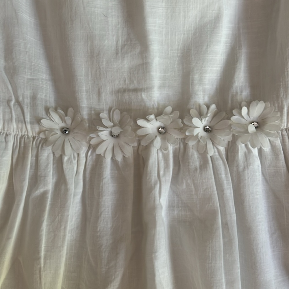 Beautiful white cotton girls Size 14 Crewcuts Dresss - Picture 2 of 4